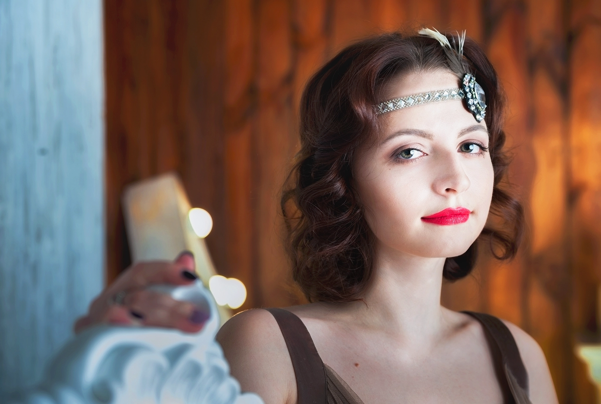Nikon D700 sample photo. Beautiful girl in a vintage style photography