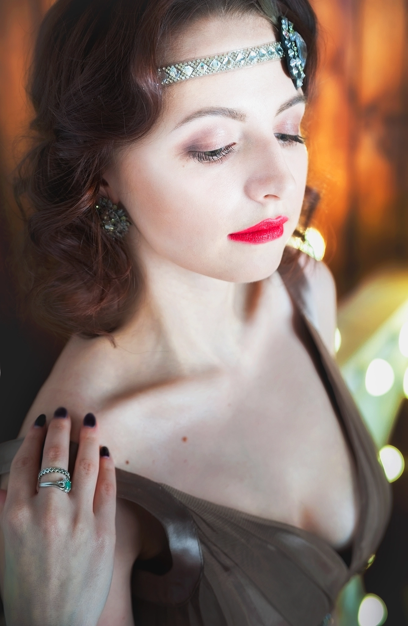 Nikon D700 sample photo. Beautiful girl in a vintage style photography