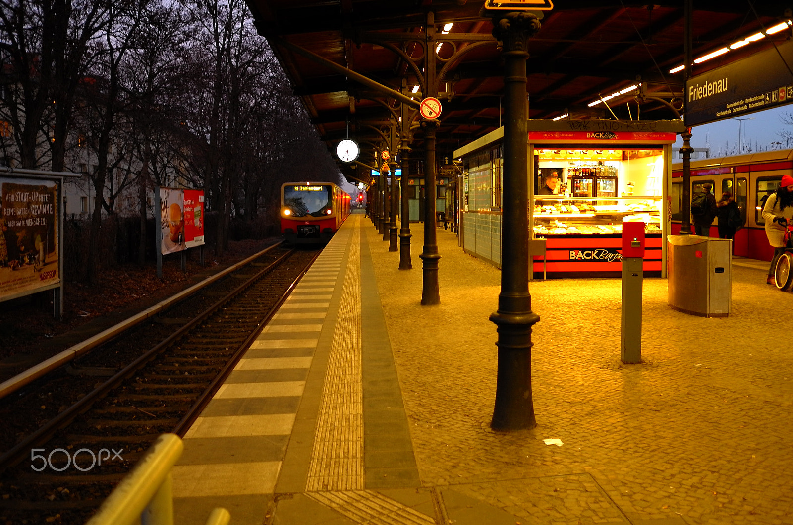 Leica X-E (TYP 102) sample photo. ...  s bahnhof friedenau, zero edit  ... photography