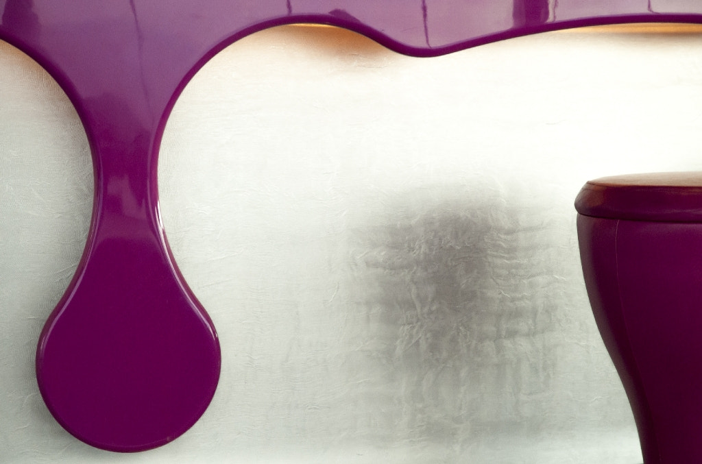 Nikon D80 sample photo. Purple drop photography