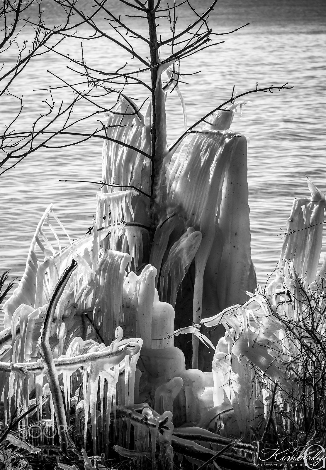 Sigma 70-200mm F2.8 EX DG OS HSM sample photo. Ice photography