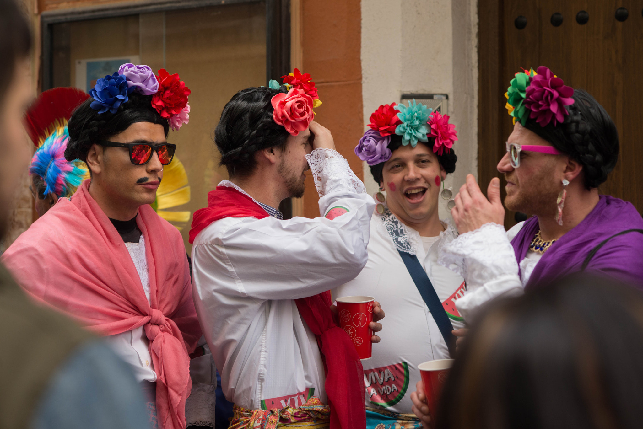 AF Nikkor 85mm f/1.8 sample photo. Carnaval de cadiz photography