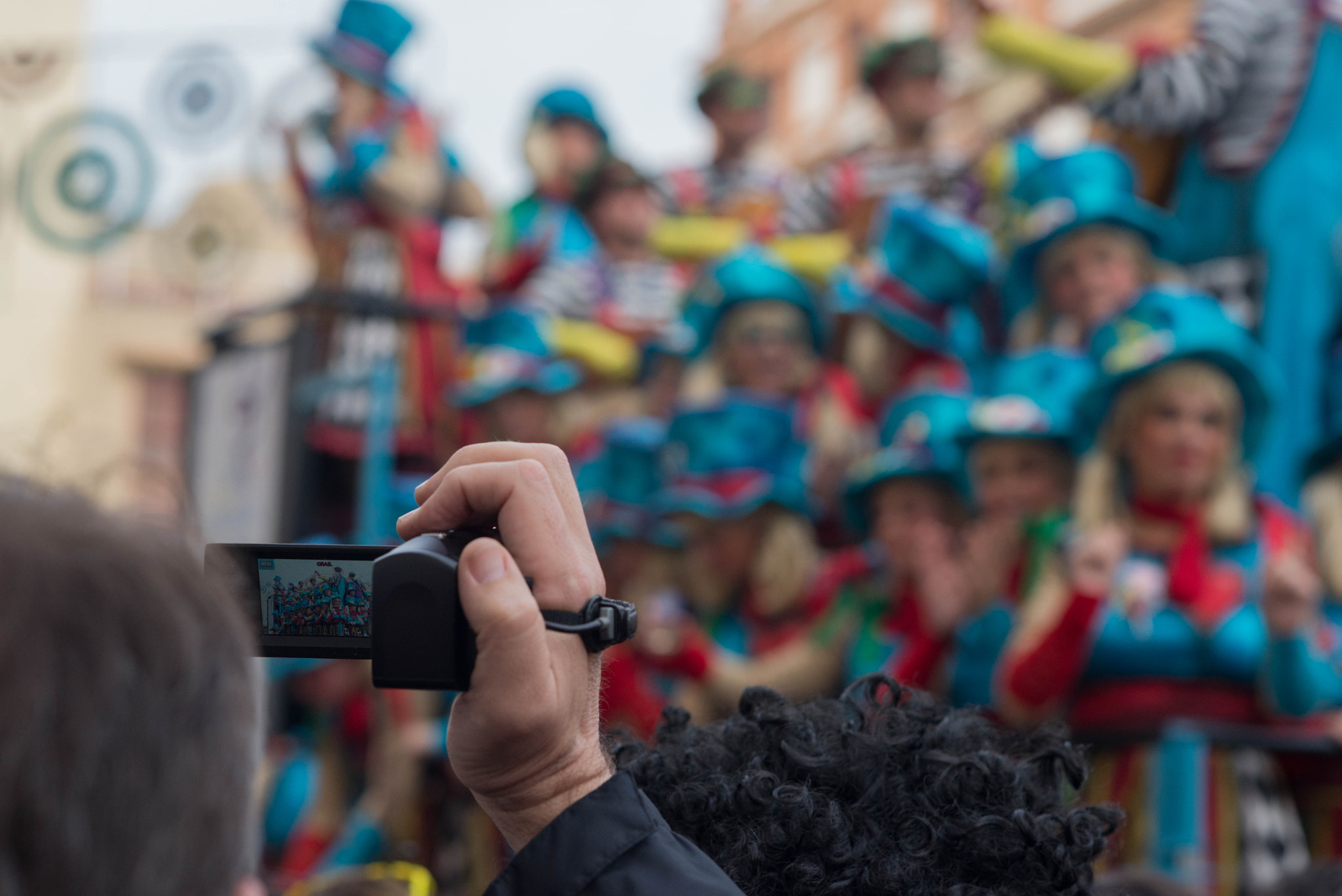 Nikon D610 + AF Nikkor 85mm f/1.8 sample photo. Carnaval de cadiz photography