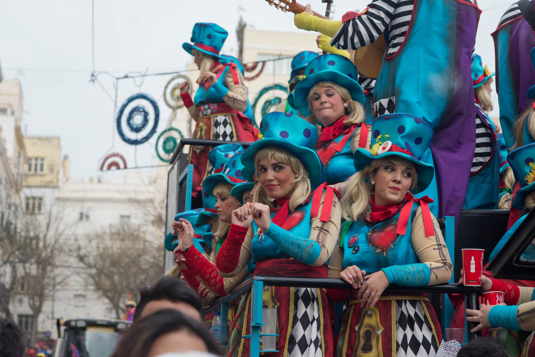 Nikon D610 + AF Nikkor 85mm f/1.8 sample photo. Carnaval de cadiz photography