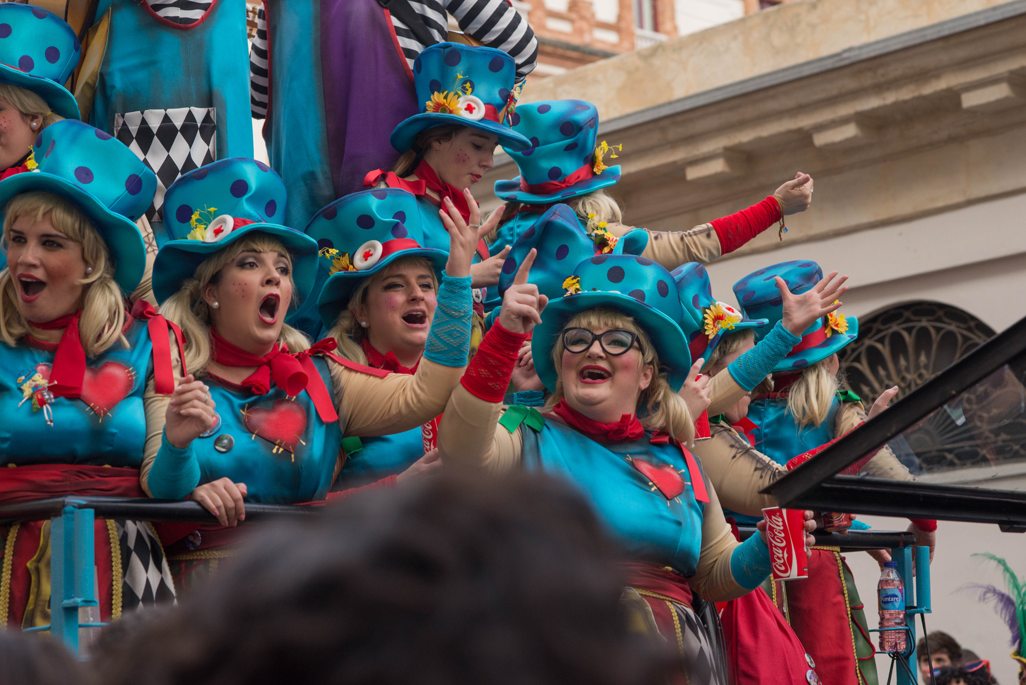 AF Nikkor 85mm f/1.8 sample photo. Carnaval de cadiz photography