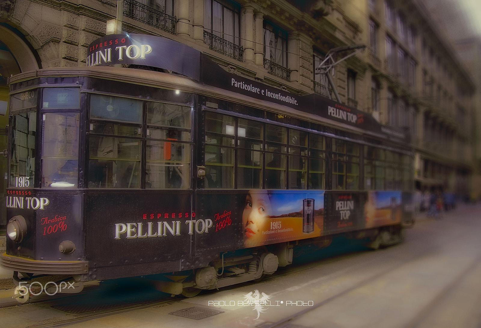 Nikon D7000 sample photo. Milano tram photography