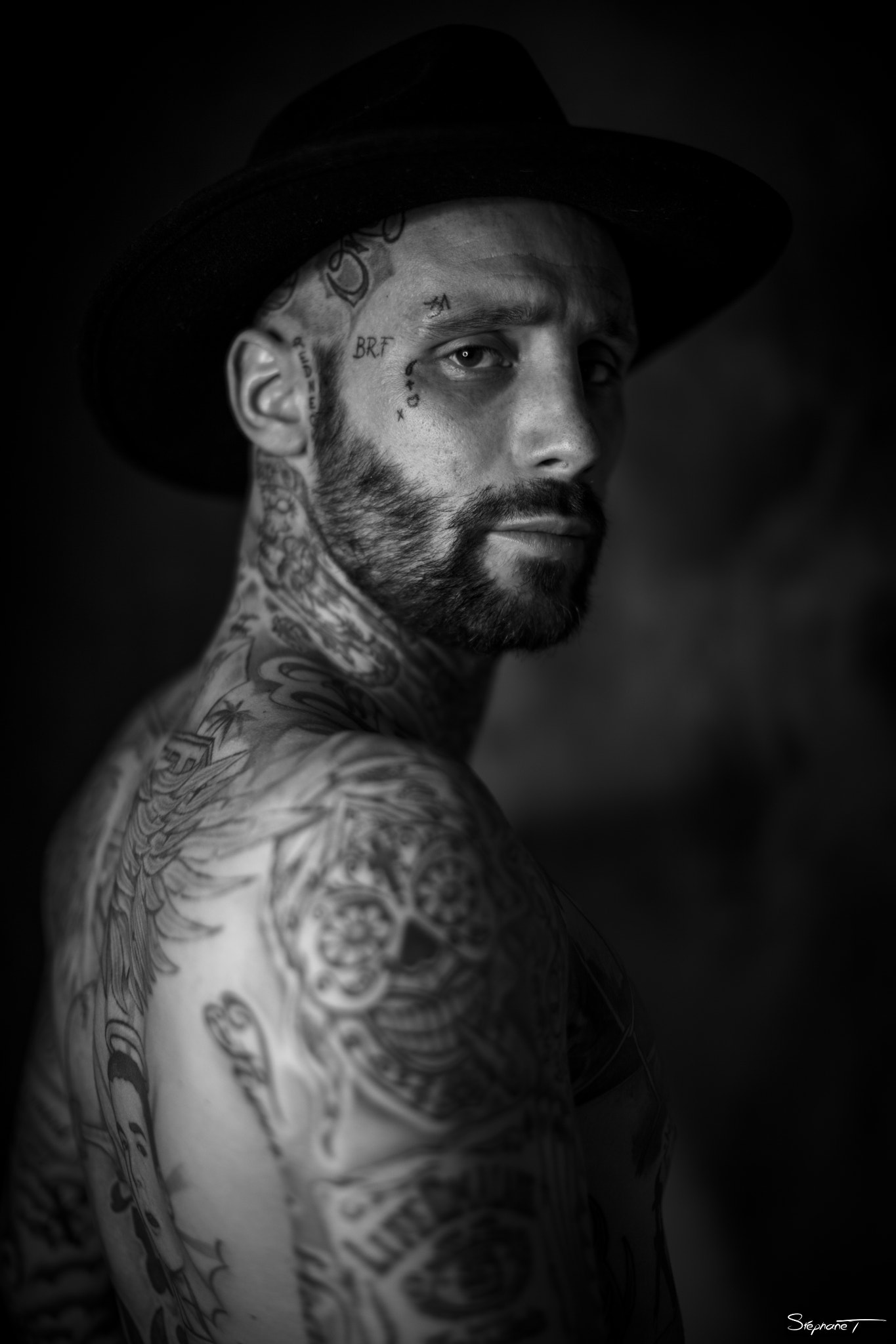 Canon EOS 5DS + Canon EF 50mm F1.2L USM sample photo. Beard tattoo by stéphane t photography