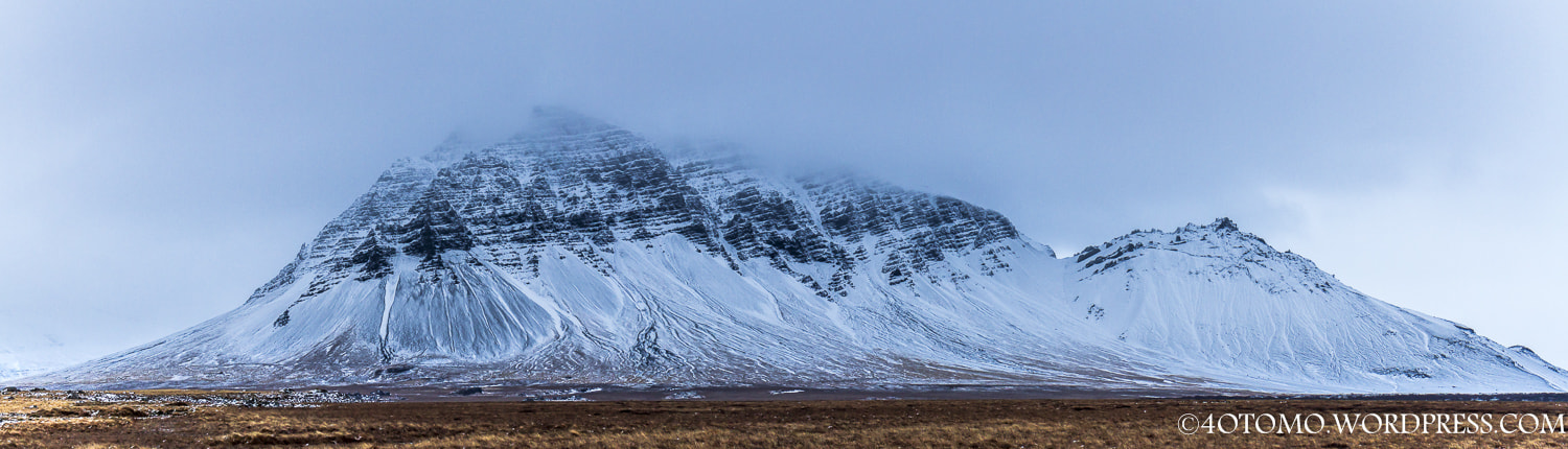 Canon EOS 7D + Tamron SP 70-300mm F4-5.6 Di VC USD sample photo. Snowcapped, iceland photography