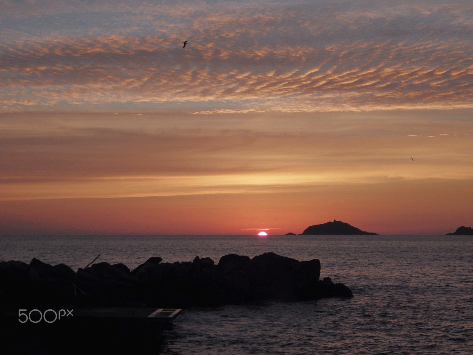 Pentax X-5 sample photo. Tellaro sunset photography