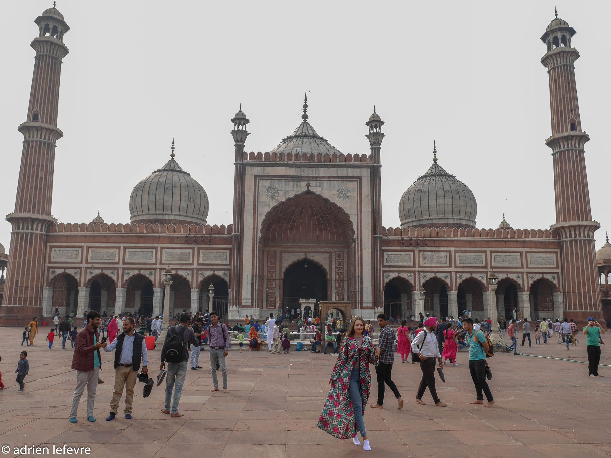 Panasonic Lumix DMC-GX7 sample photo. Jama masjid (new delhi) photography