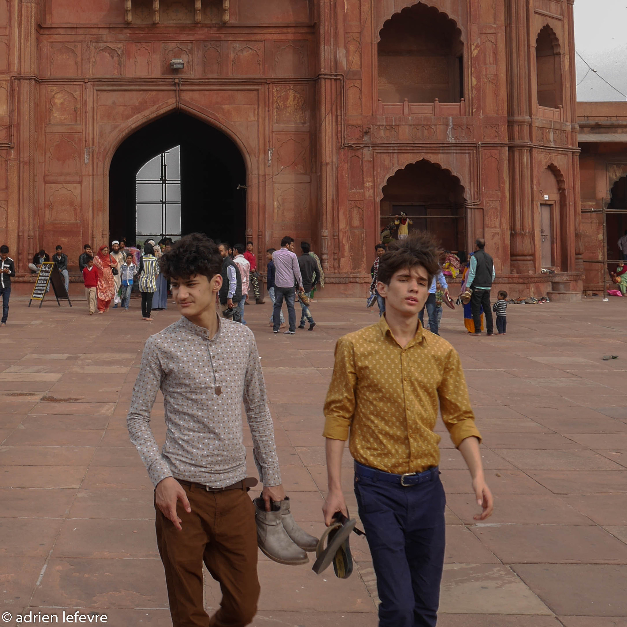 Panasonic Lumix DMC-GX7 sample photo. Jama masjid (new delhi) photography