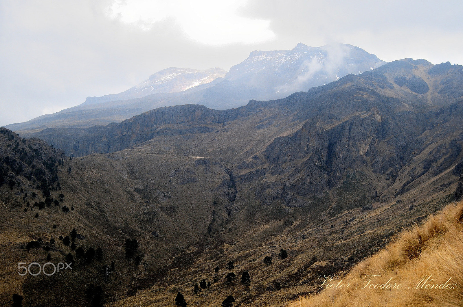 Nikon D300 sample photo. Iztaccihuatl photography