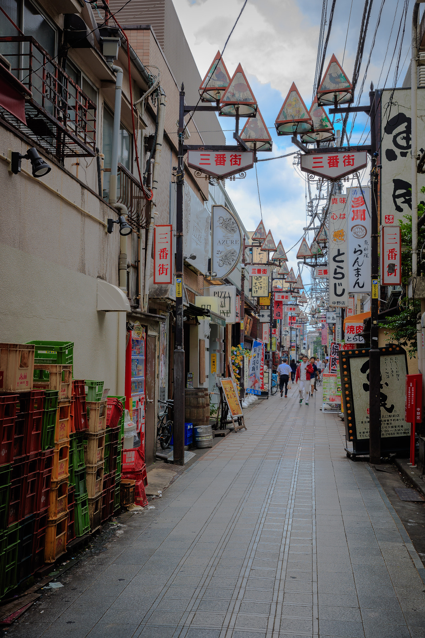 Canon EF 24-70mm F2.8L II USM sample photo. Nakano alley photography