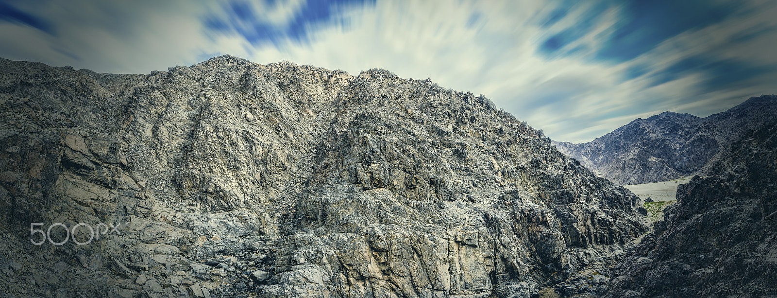 Sigma 18-250mm F3.5-6.3 DC OS HSM sample photo. Huge mountains panorama dramatic art photography