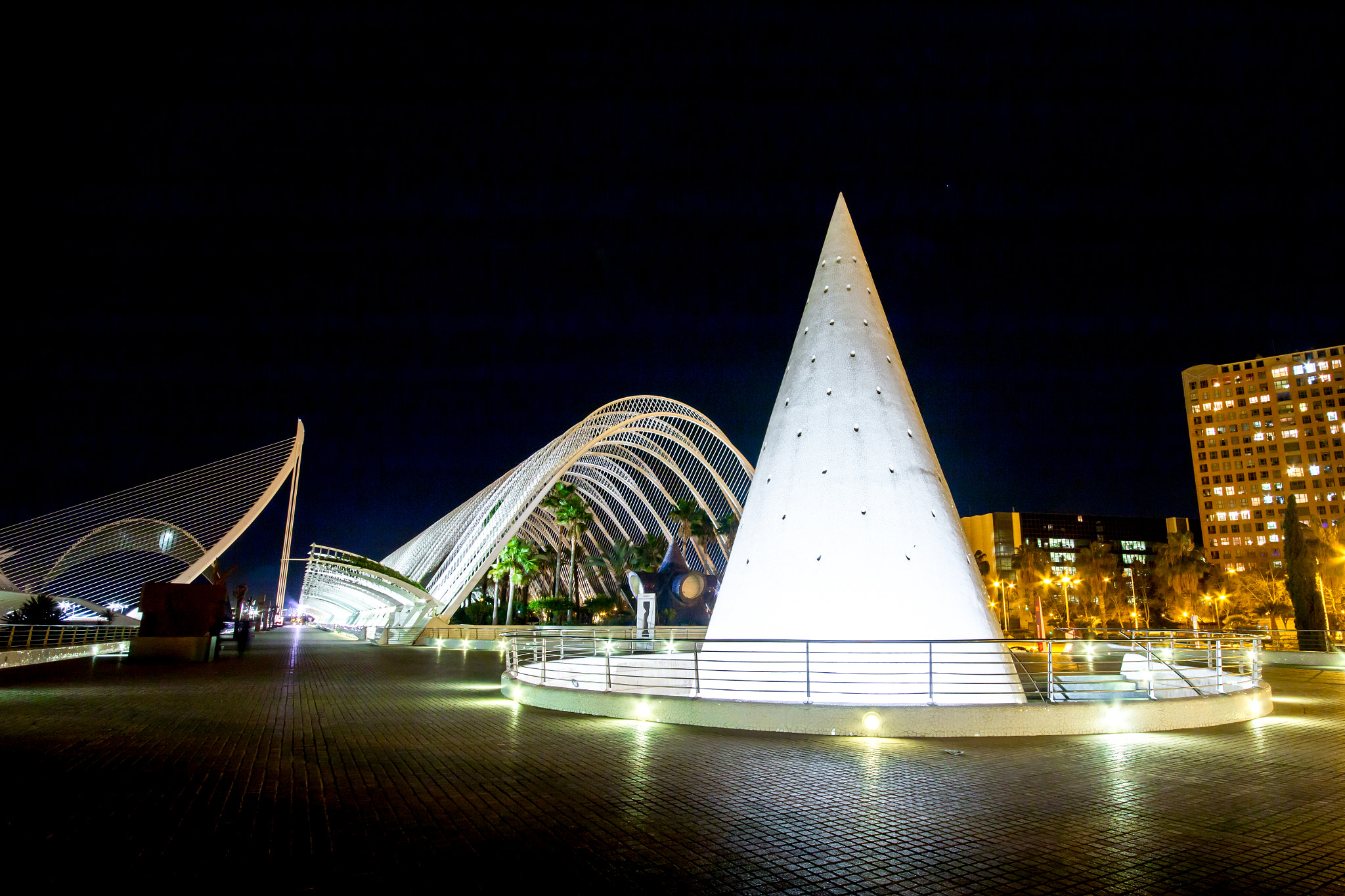 Canon EOS 70D + Sigma 10-20mm F4-5.6 EX DC HSM sample photo. Ciudad artes y las ciencias photography