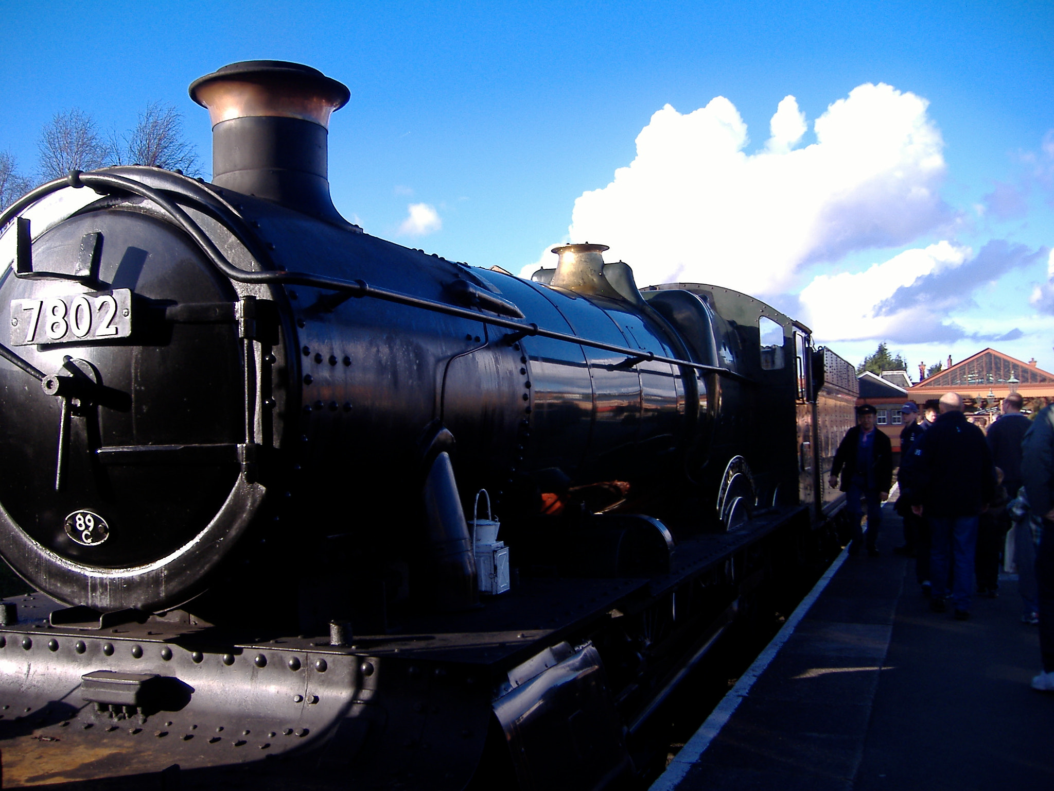 Fujifilm FinePix A345 sample photo. Severn valley railway photography