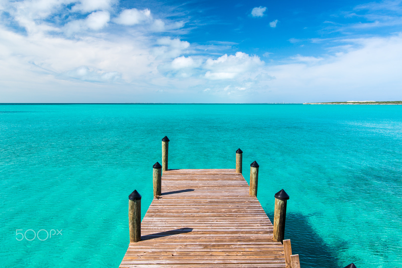 Nikon D800 sample photo. Black point empty dock photography