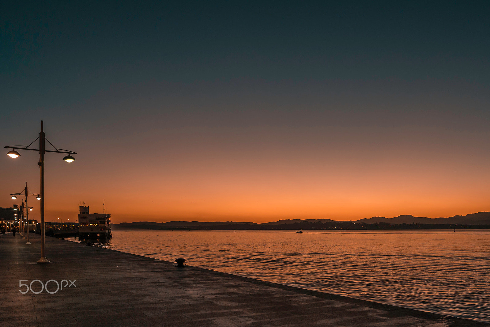 Samsung NX1 sample photo. Santander sunrise photography