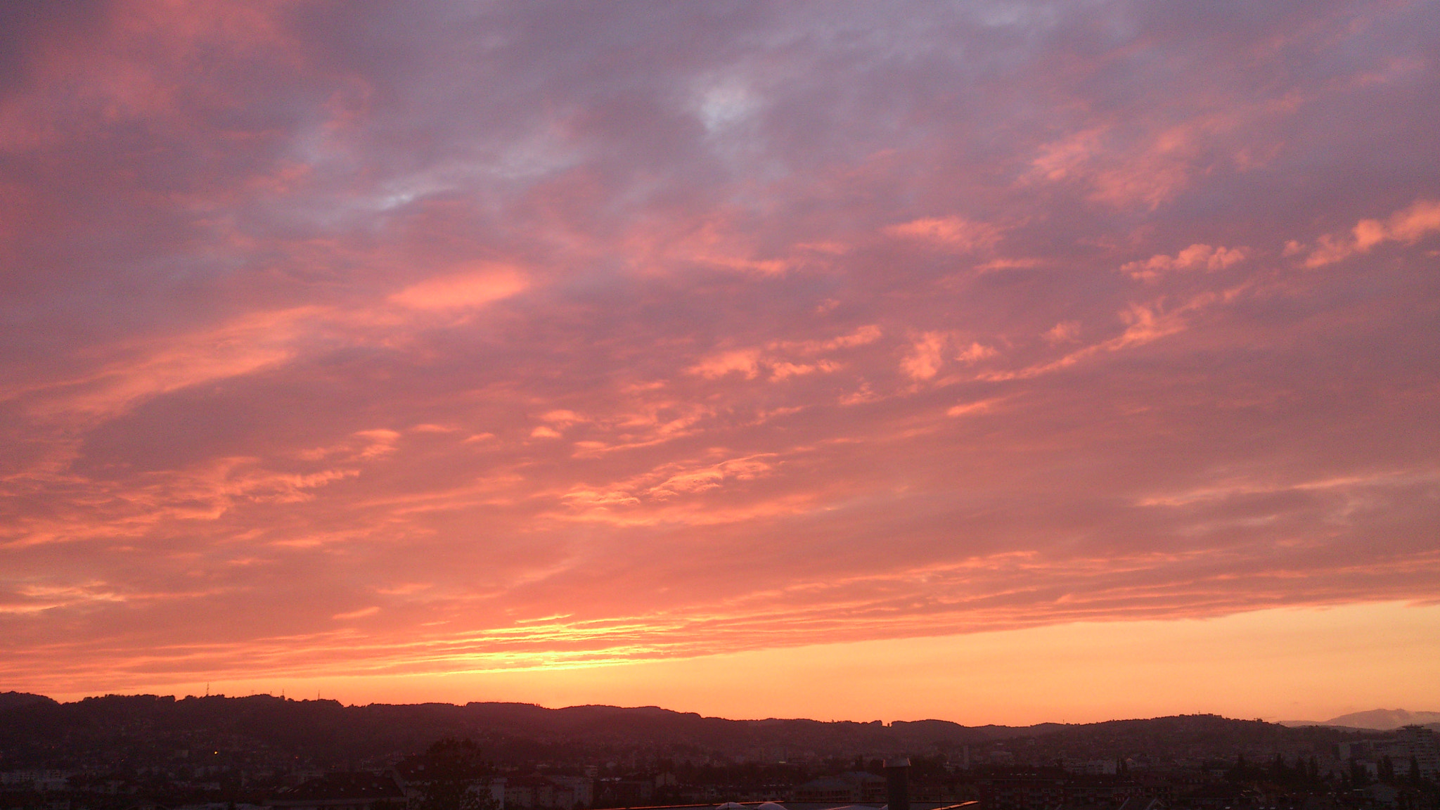 Sony Ericsson Xperia S sample photo. Sunset photography