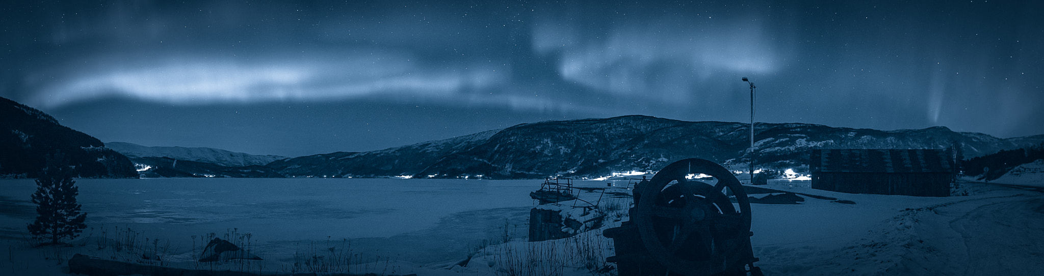 Pentax K-3 + Sigma 18-35mm F1.8 DC HSM Art sample photo. Northern light, black and white photography