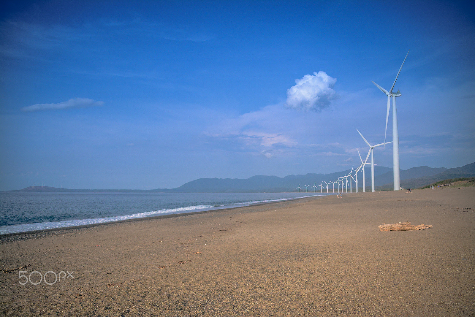 Nikon D7100 + Sigma 28-300mm F3.5-6.3 DG Macro sample photo. Bangui windmills photography