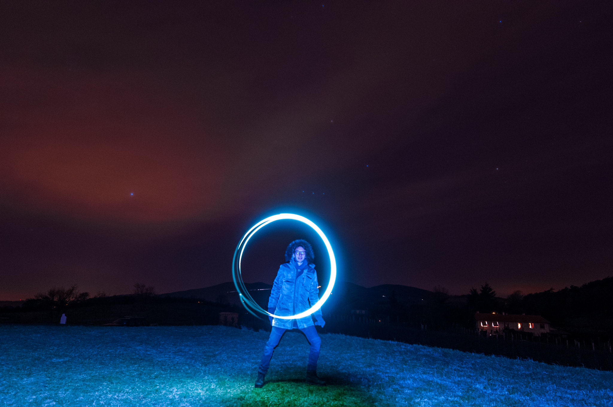 Nikon AF-S Nikkor 16-35mm F4G ED VR sample photo. Under the light ring photography