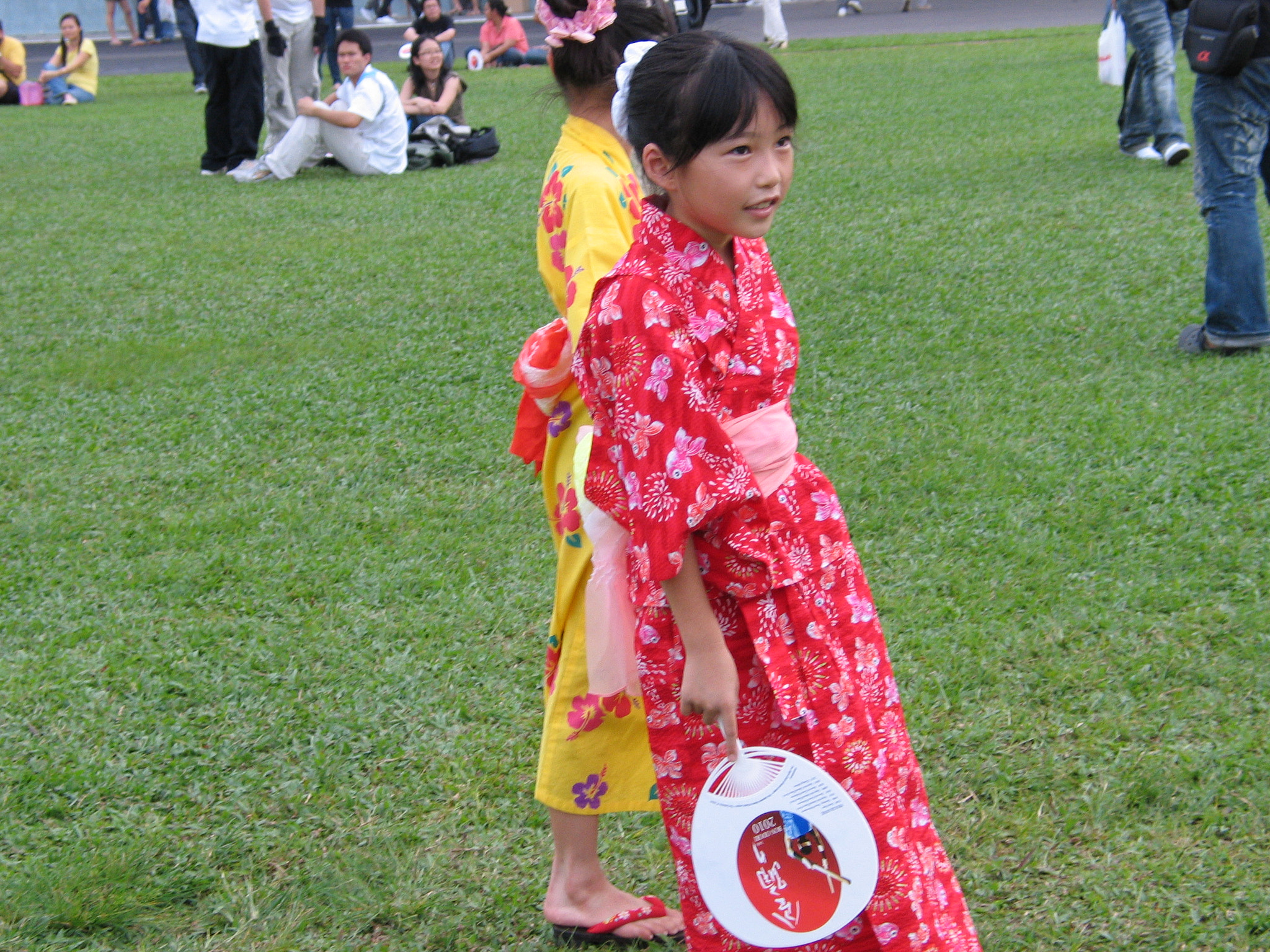 Canon POWERSHOT G5 sample photo. Bon odori - kodomo photography