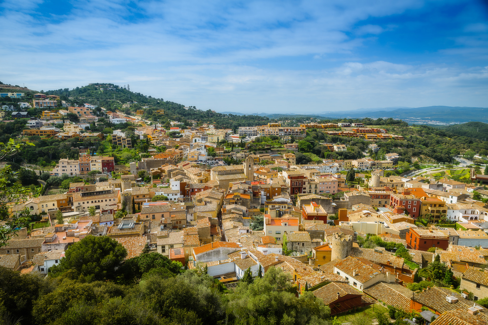 Tamron SP 24-70mm F2.8 Di VC USD sample photo. The colorful city of begur photography
