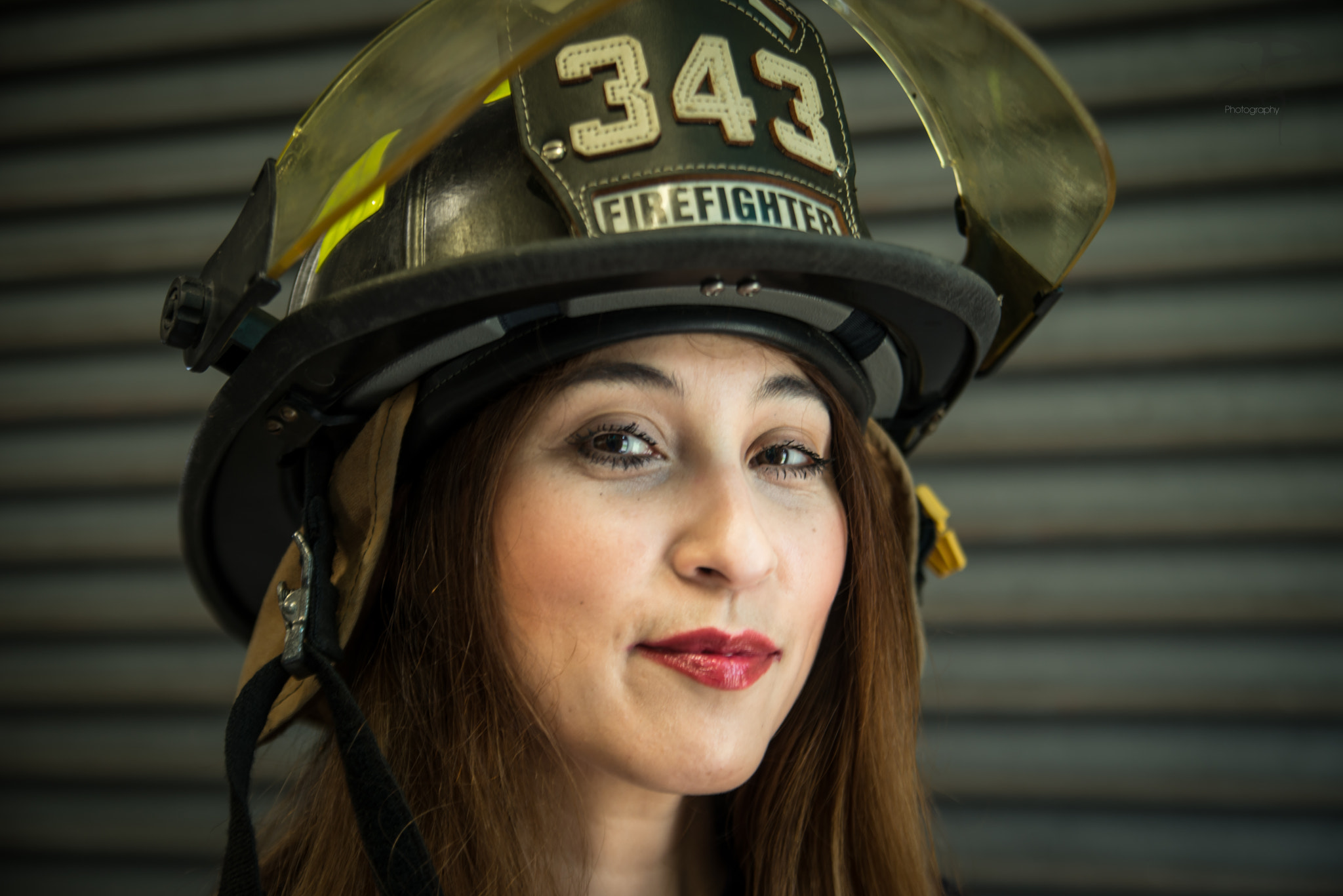 Nikon D800 sample photo. Female firefighter photography