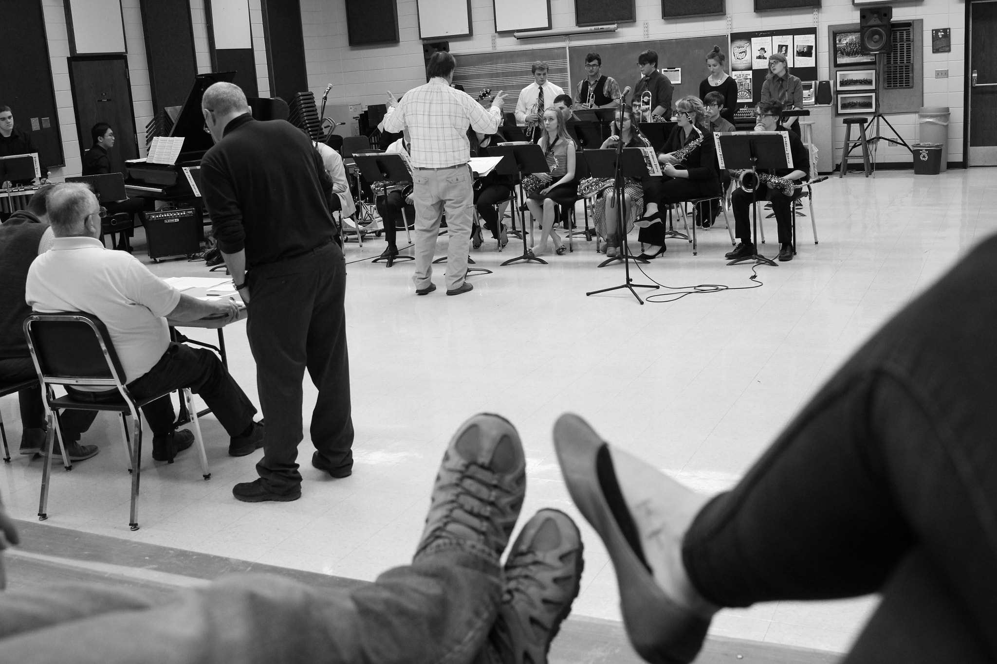 Canon EF 24-70mm F2.8L II USM sample photo. Jazz band groupies photography