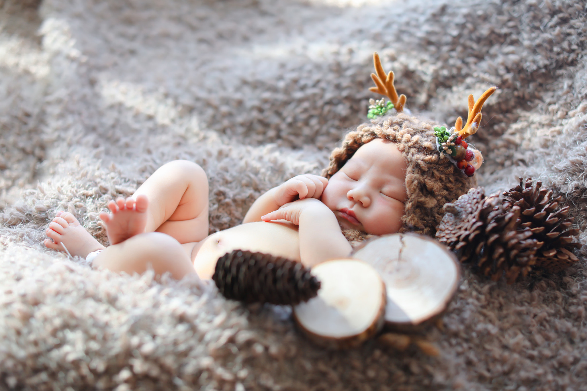 Canon EF 50mm F1.2L USM sample photo. Baby photography
