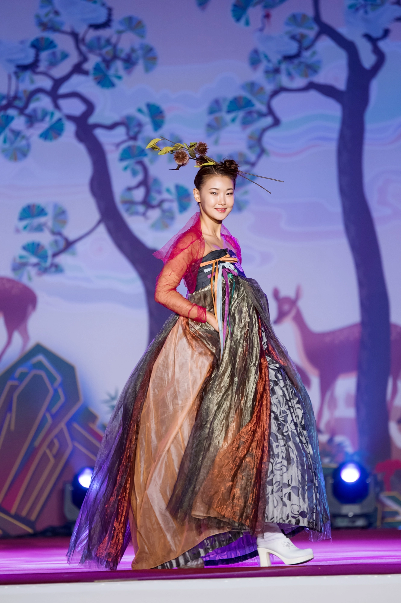 Pentax D FA* 70-200mm F2.8ED DC AW sample photo. Hanbok fashion show photography
