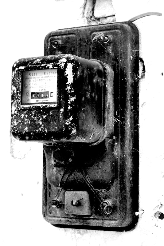 Kodak DCS Pro 14nx sample photo. Contatore elettrico  photography