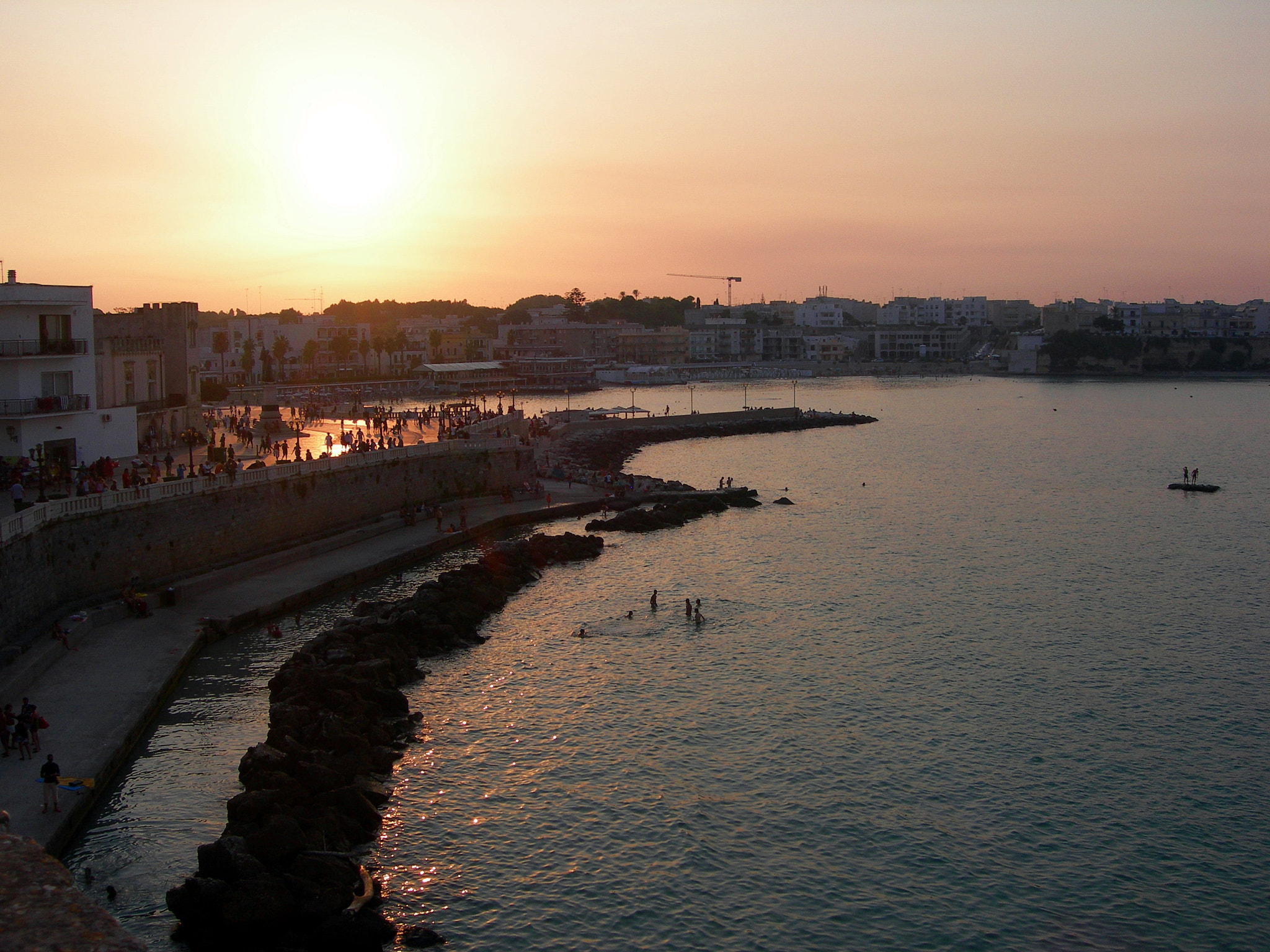 Nikon E7600 sample photo. Sunset to otranto. photography