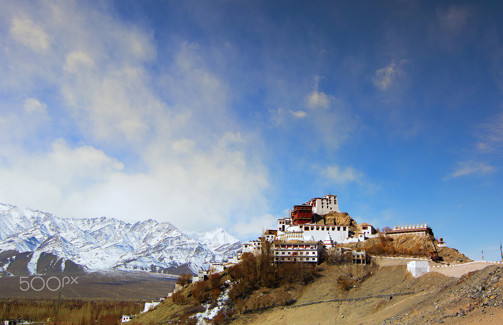 Tokina AT-X 12-28mm F4 Pro DX sample photo. Thiksey monastery is the largest monastery in cent photography