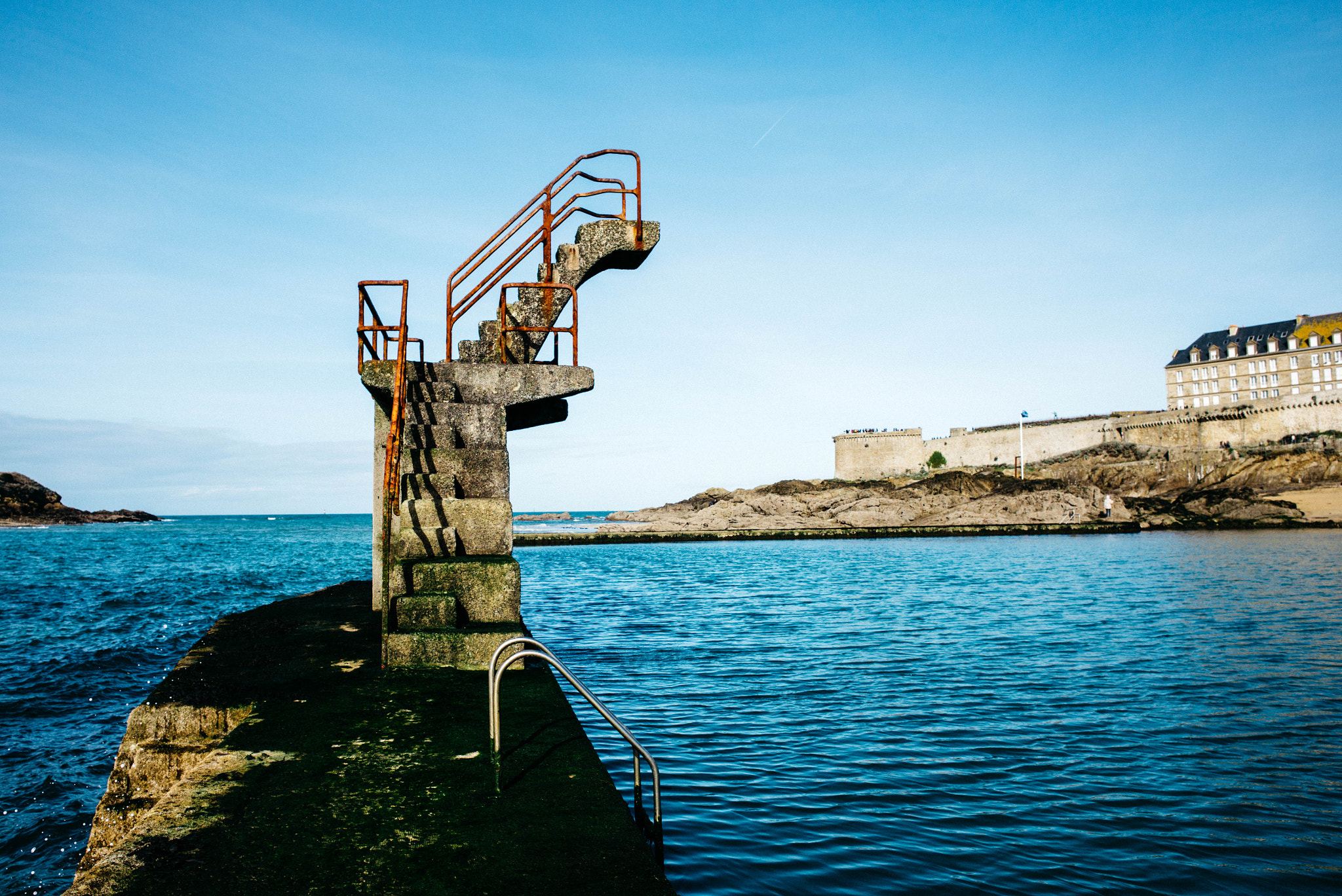 Elmarit-M 1:2.8/21 ASPH. sample photo. Saint malo photography