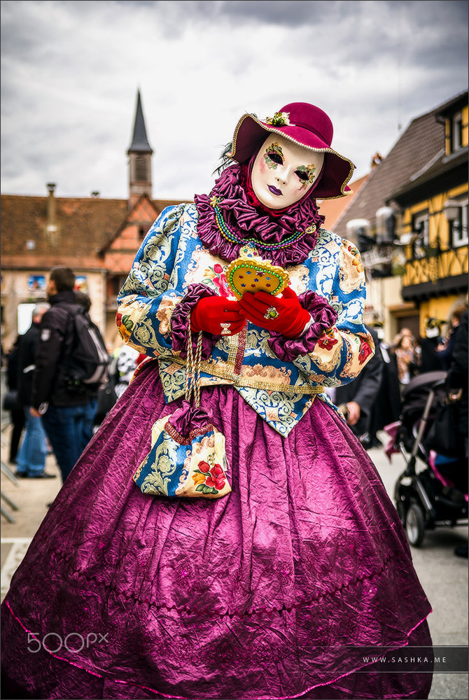 Sony a99 II + Tamron SP 24-70mm F2.8 Di VC USD sample photo. Rosheim, france: venetian carnival mask photography