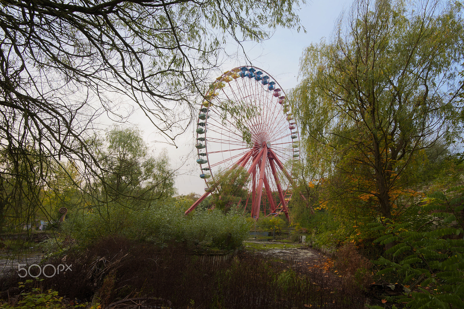 Nikon D700 sample photo. Ferris wheel photography