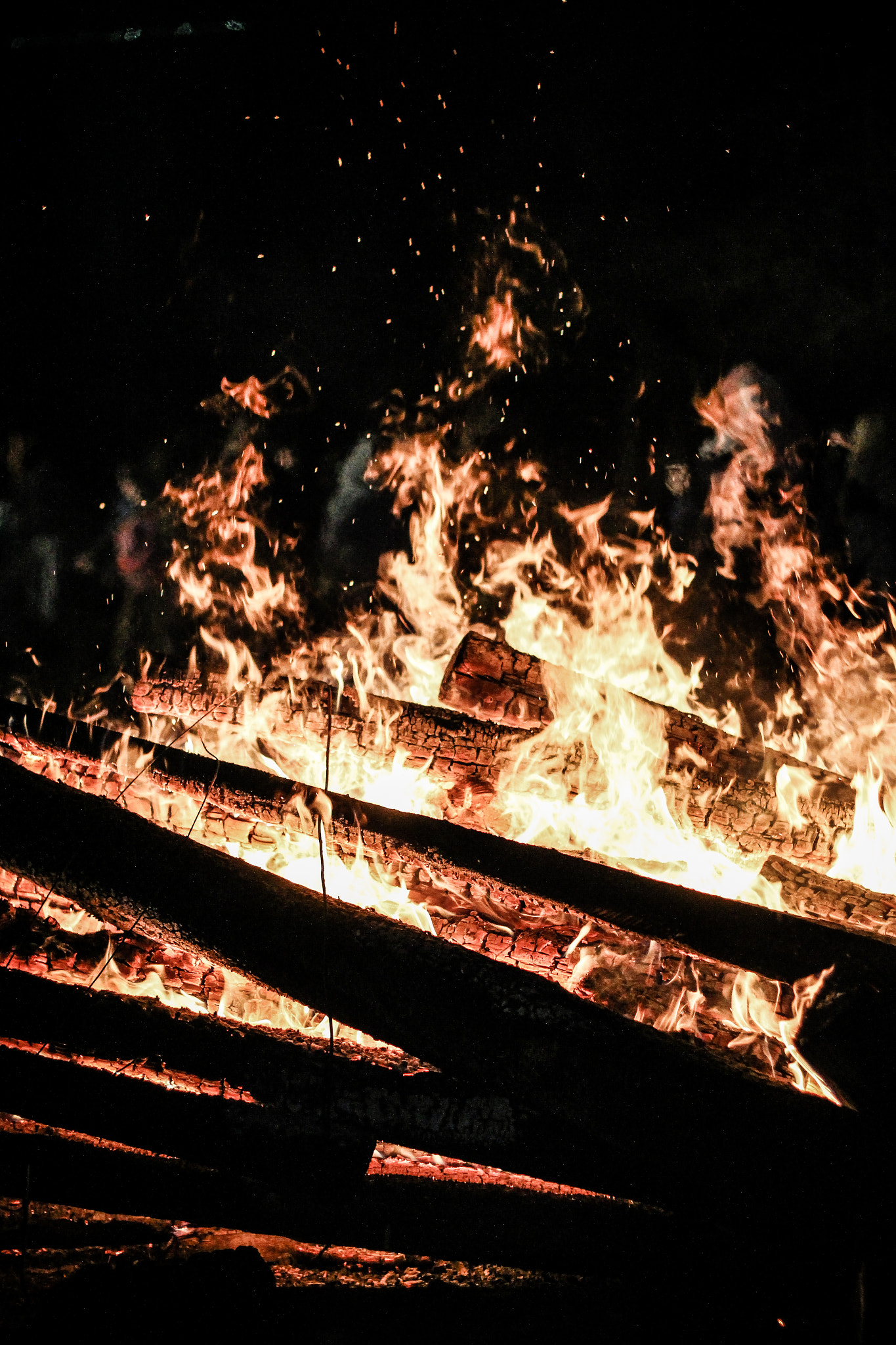 Canon EOS 700D (EOS Rebel T5i / EOS Kiss X7i) + Canon EF 50mm F1.8 II sample photo. Bonfire photography