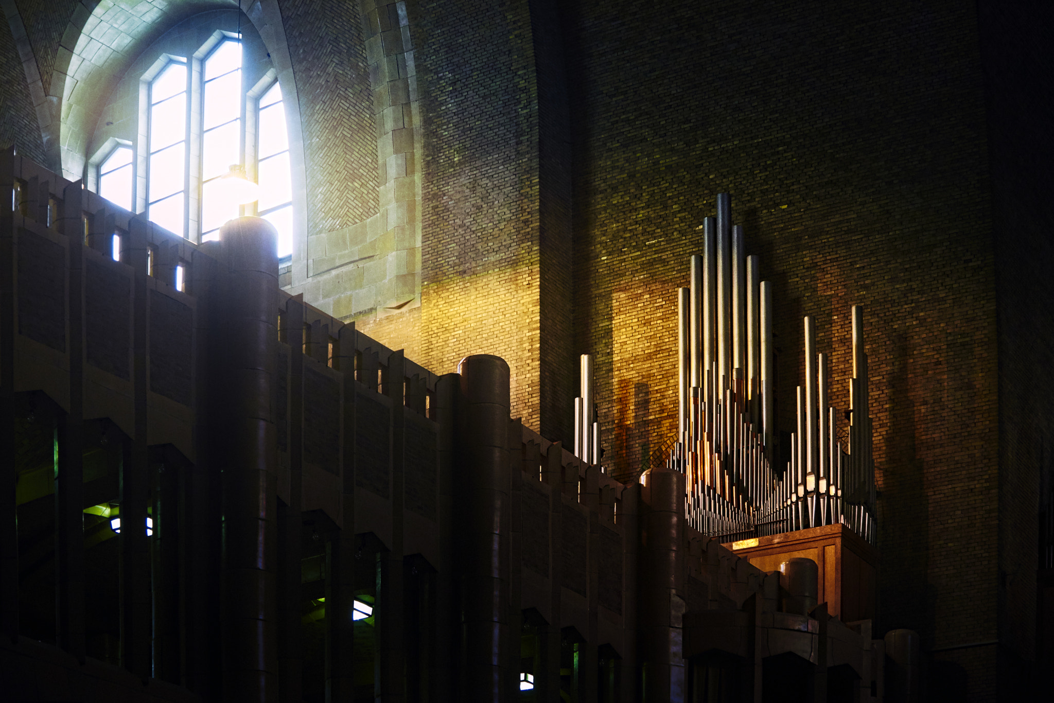 Nikon D810 sample photo. The organ photography