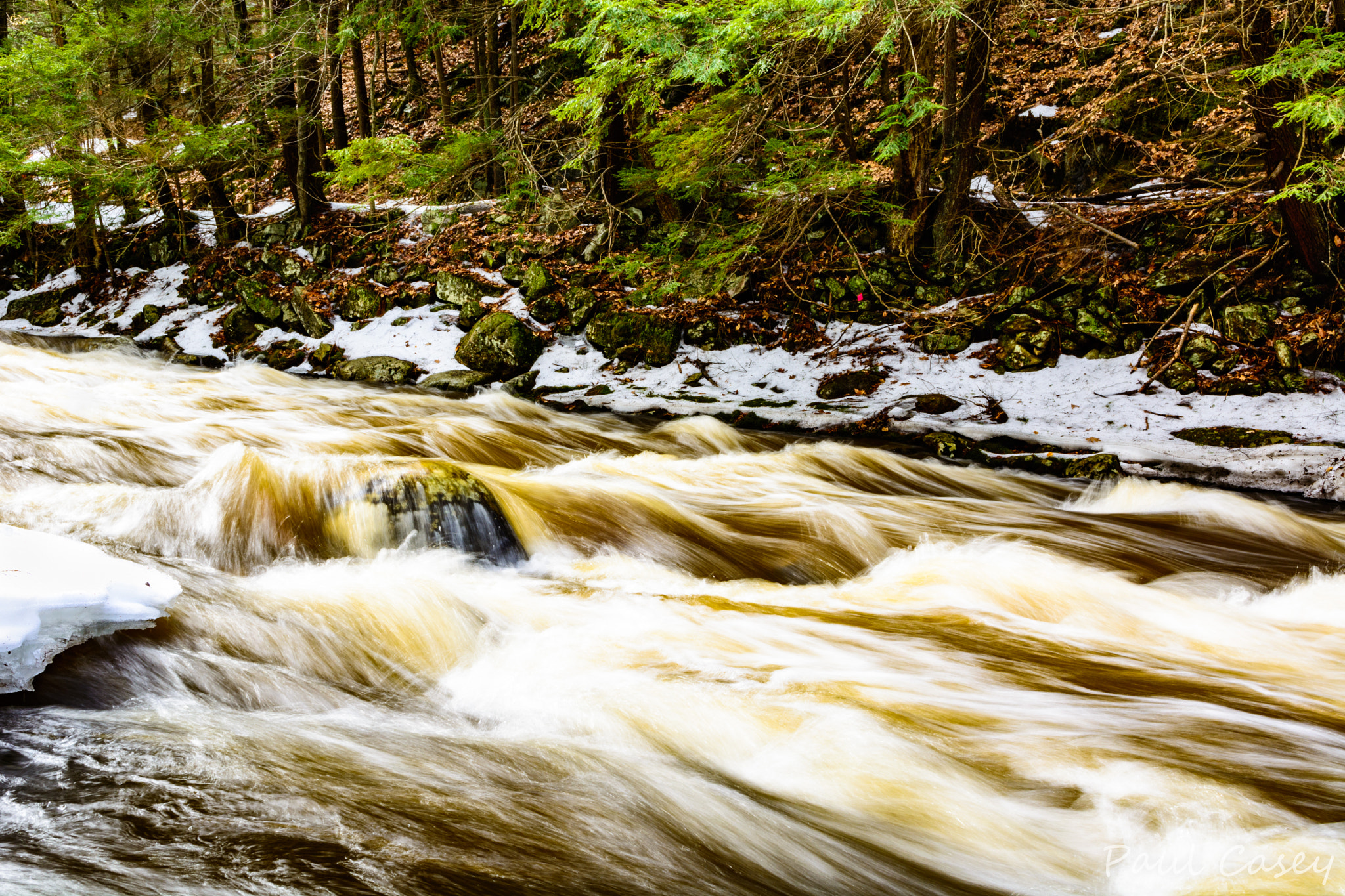 Sigma 17-50mm F2.8 EX DC OS HSM sample photo. Snow melt photography