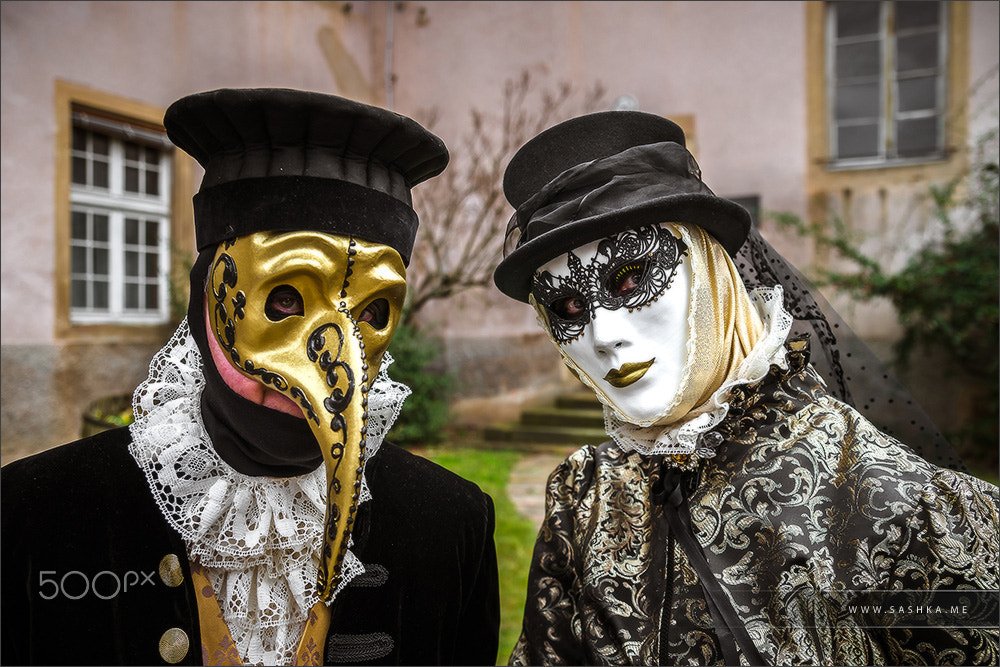 Sony a99 II + Tamron SP 24-70mm F2.8 Di VC USD sample photo. Rosheim, france: venetian carnival mask photography