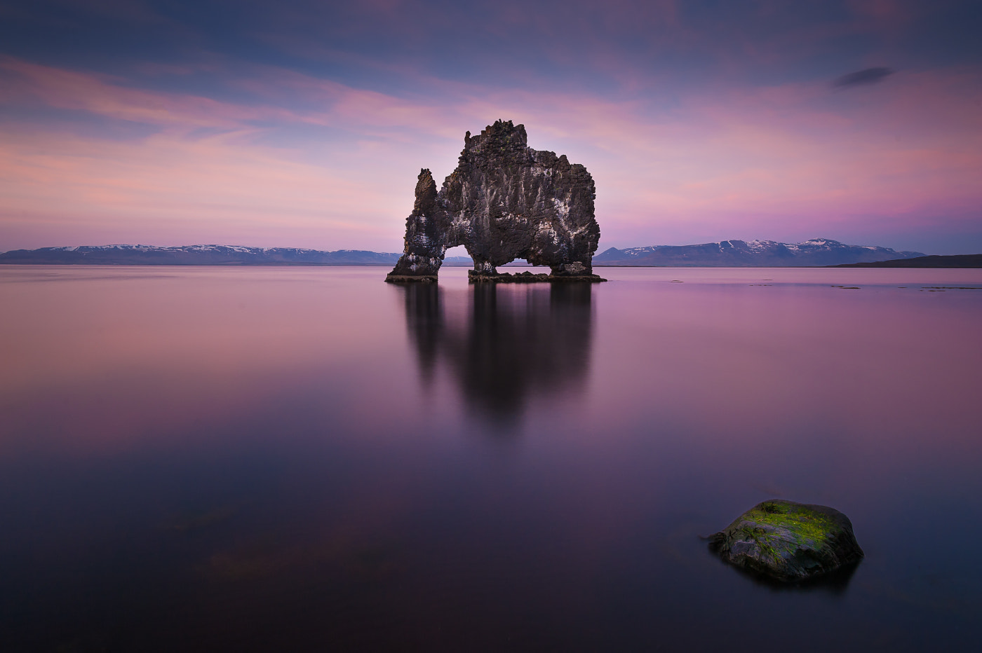 Nikon AF-S Nikkor 17-35mm F2.8D ED-IF sample photo. Hvítserkur photography
