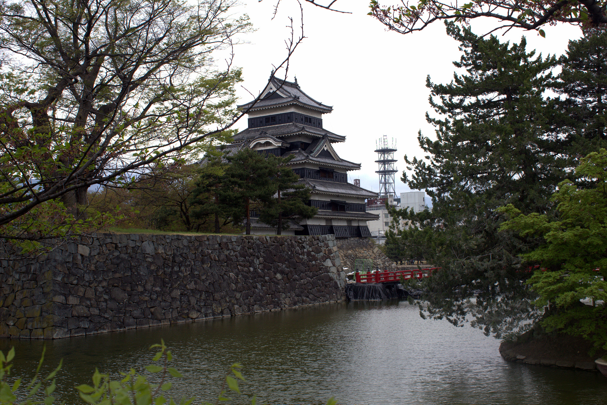 Canon EOS 600D (Rebel EOS T3i / EOS Kiss X5) sample photo. Matsumoto in the moat photography