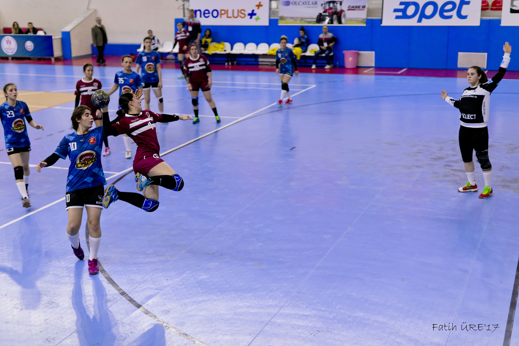Canon EF 50mm F1.2L USM sample photo. Handball photography