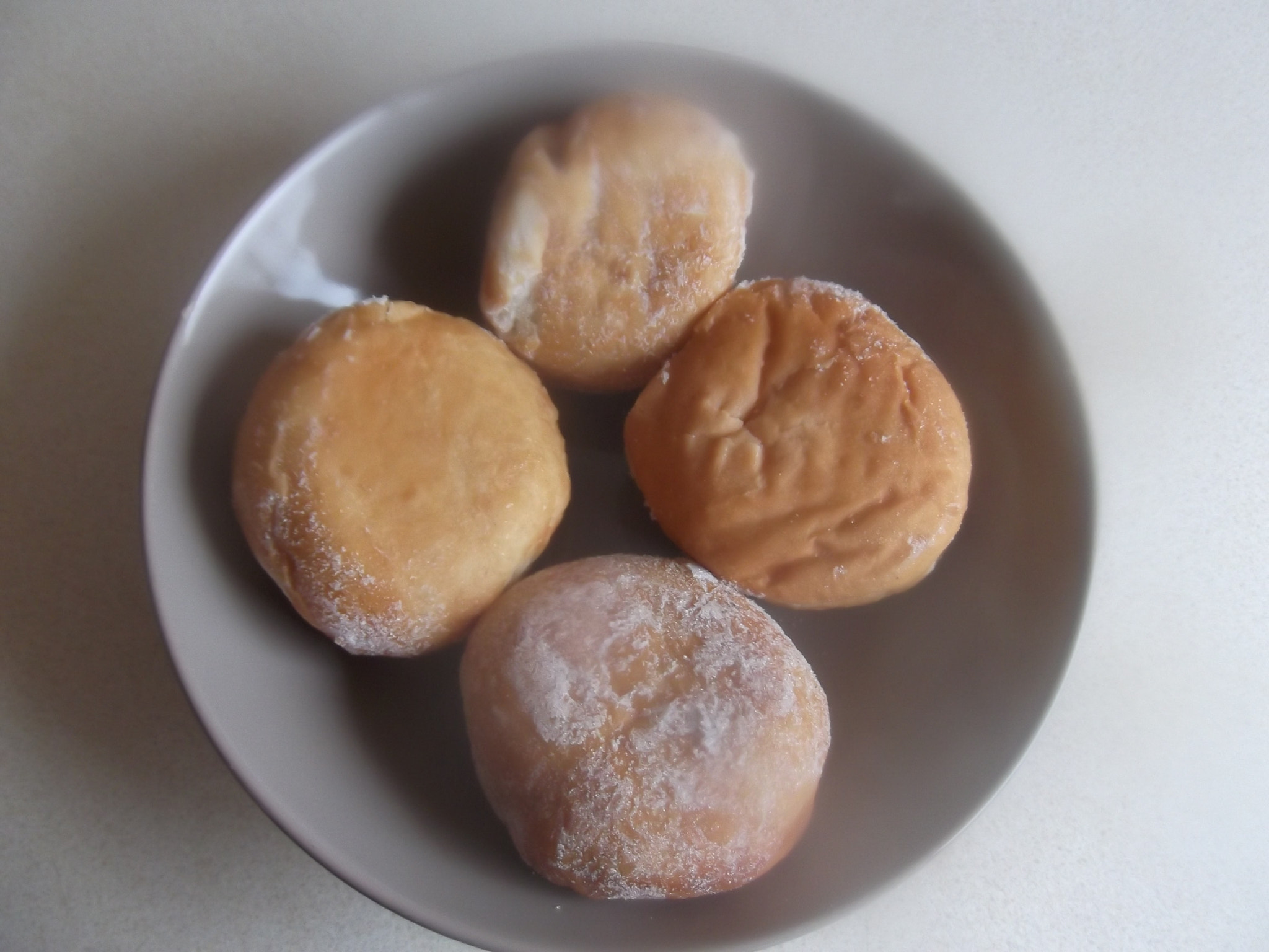 Fujifilm FinePix T350 sample photo. Custard doughnuts photography