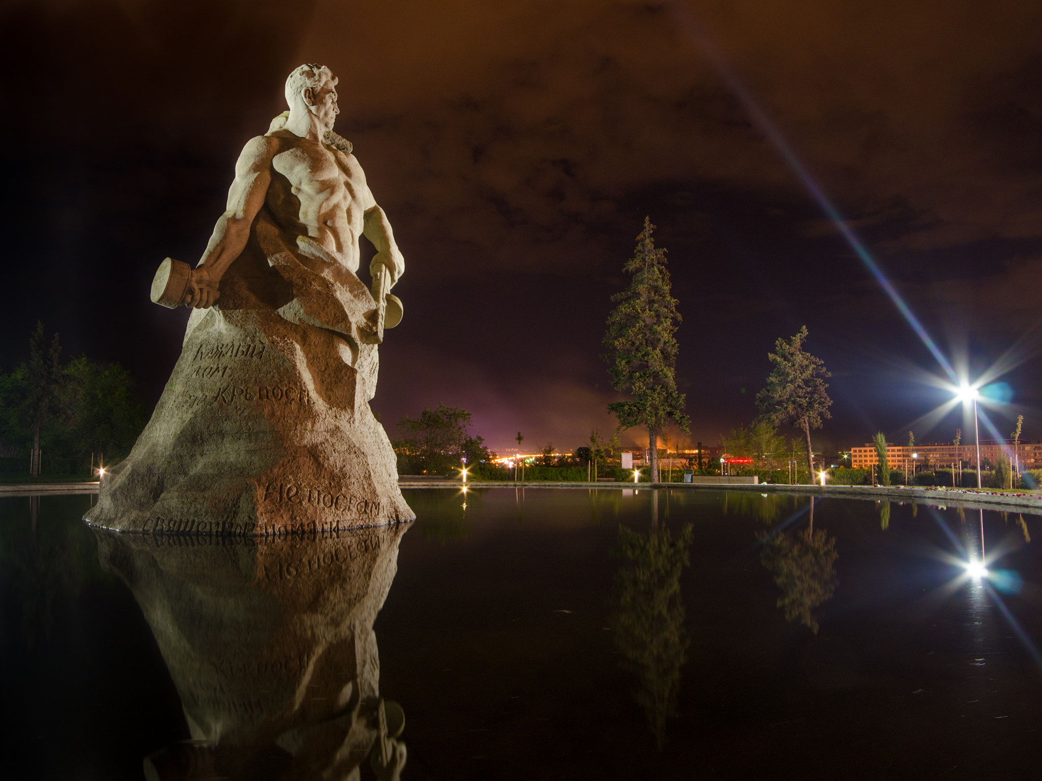 Samyang 14mm F2.8 ED AS IF UMC sample photo. Motherland monument, stalingrad(volgograd), russia photography