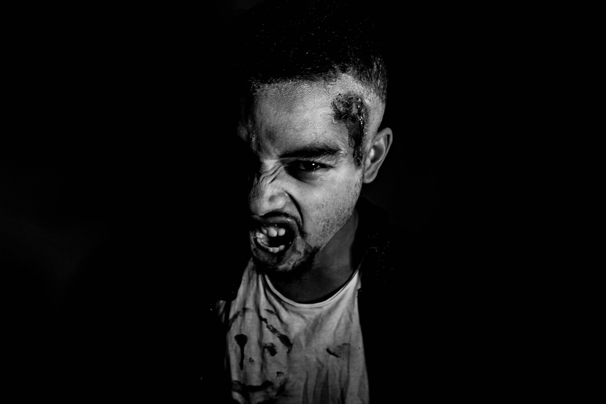 Canon EF-S 10-22mm F3.5-4.5 USM sample photo. Zombie photography