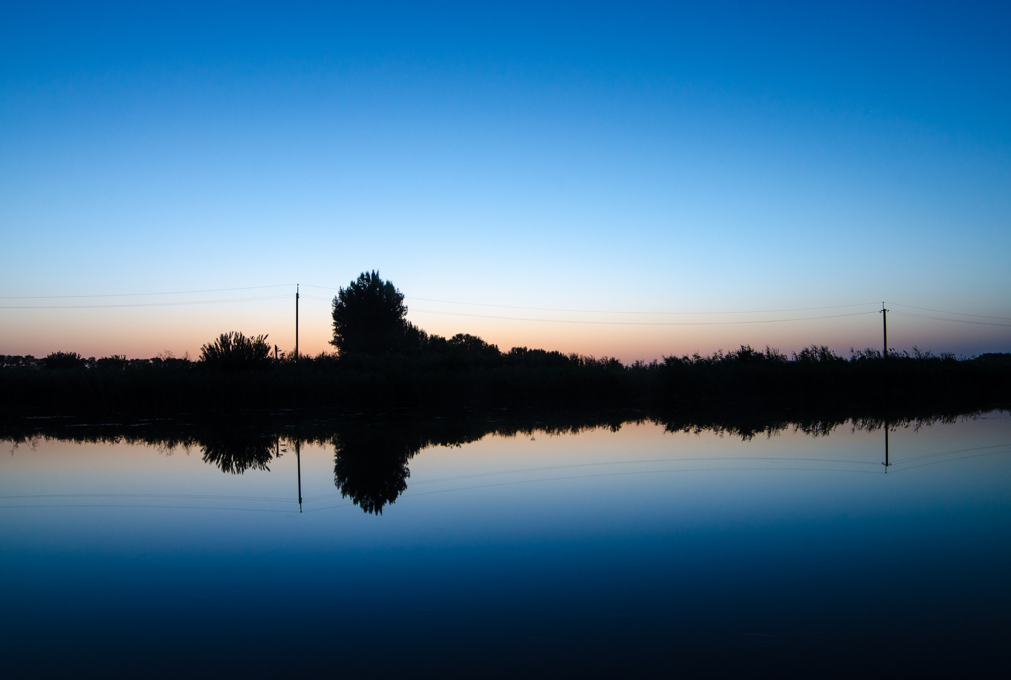 Samyang 14mm F2.8 ED AS IF UMC sample photo. Mirrored sunset photography