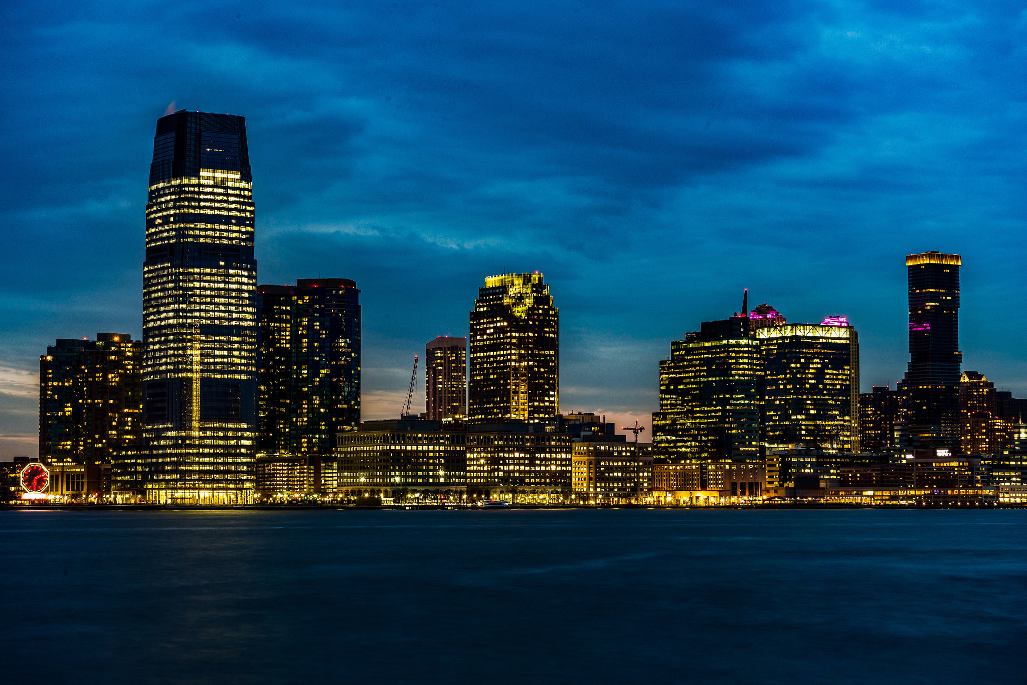 Canon EF 35-135mm f/4-5.6 USM sample photo. Sunset over the city photography